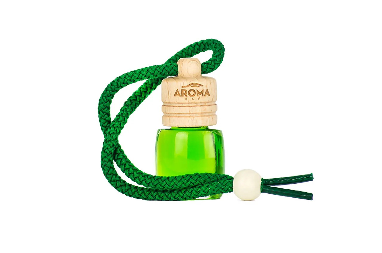 Osvěžovač vzduchu AROMA CAR WOOD GREEN TEA