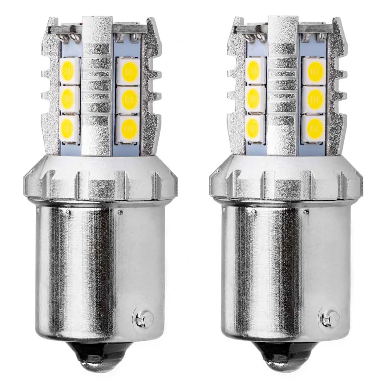LED žárovky CANBUS 3030 16SMD 1156 BA15S P21W R10W R5W White 12V/24V - 02796