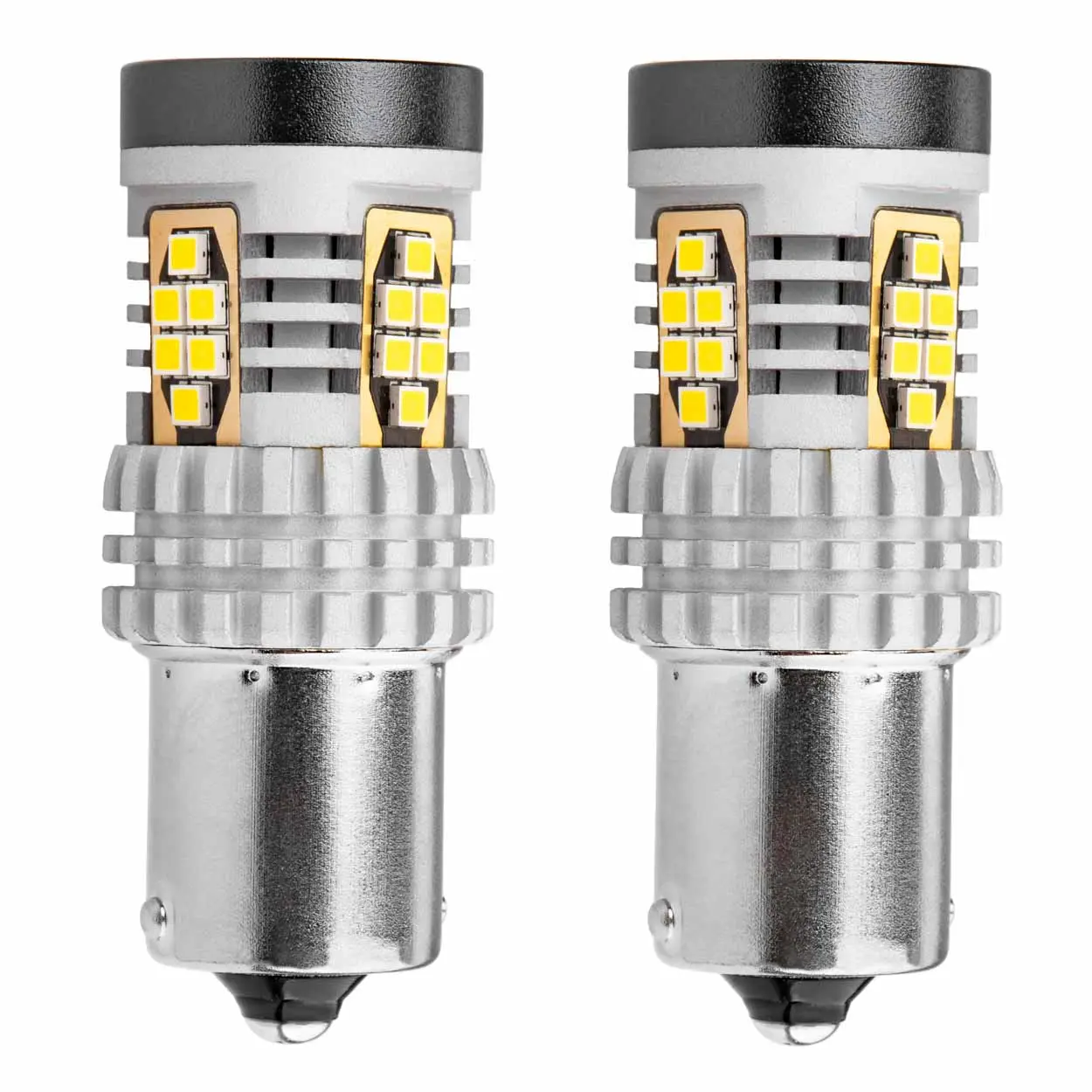 LED žárovky CANBUS 3020 24SMD 1156 BA15S P21W R10W R5W White 12V/24V - 02797