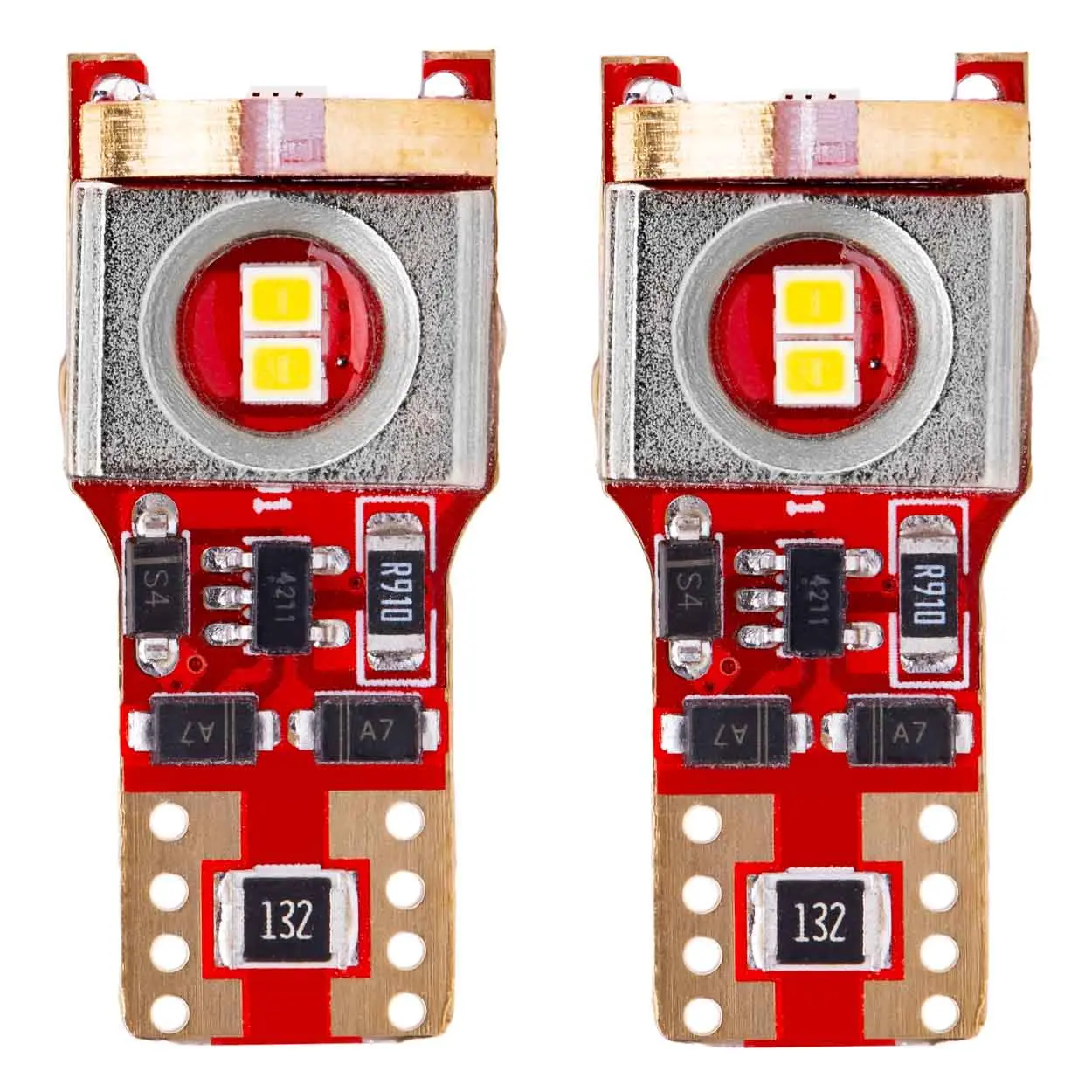 LED žárovky CANBUS 2016 6SMD T10 W5W W10W White White 12V/24V - 02802