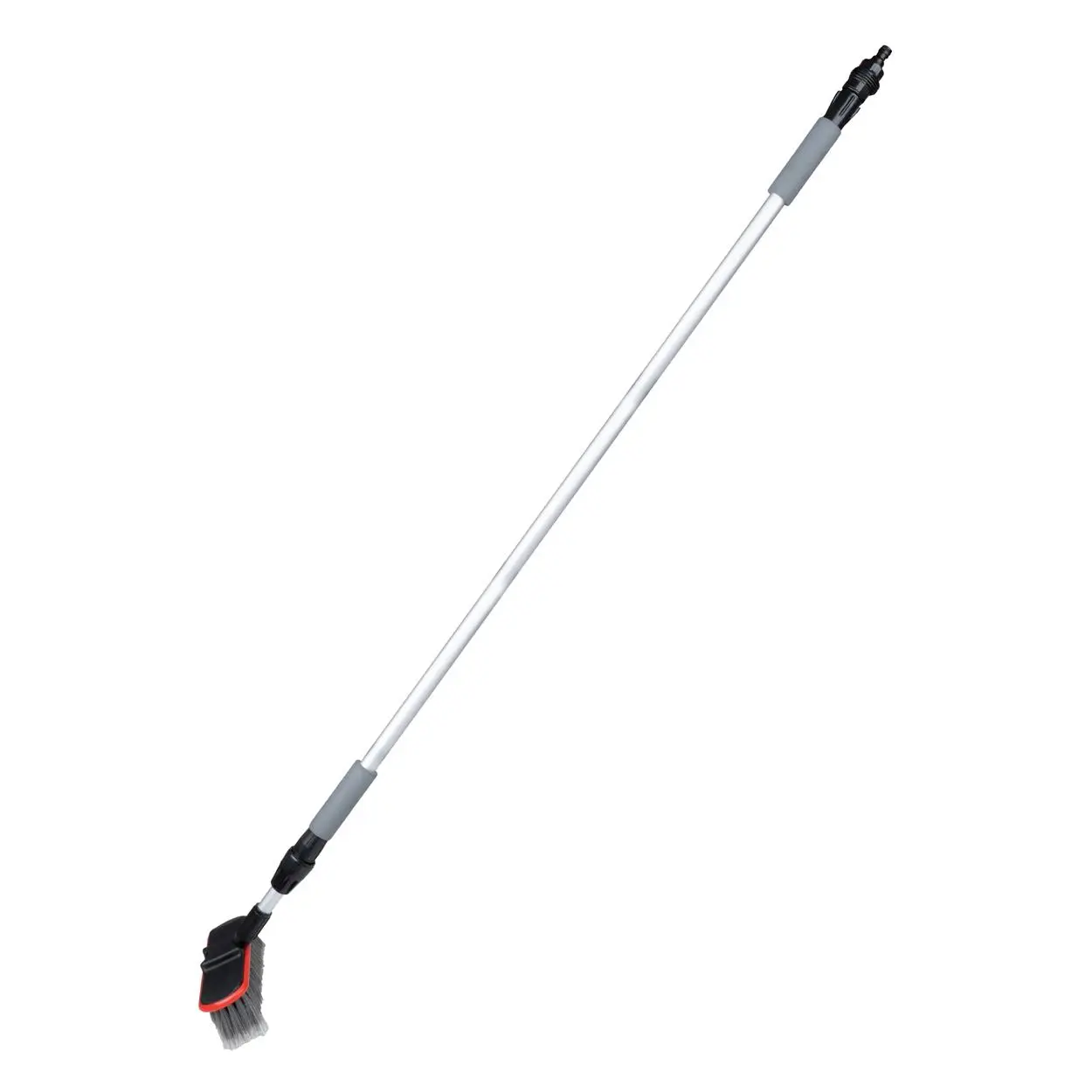Teleskopický průtokový kartáč na mytí auta 171-300cm AMIO-03952