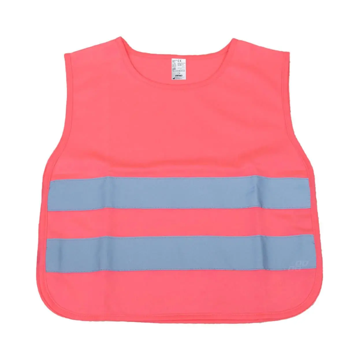 Výstražná vesta dětská růžová AMiO-03987