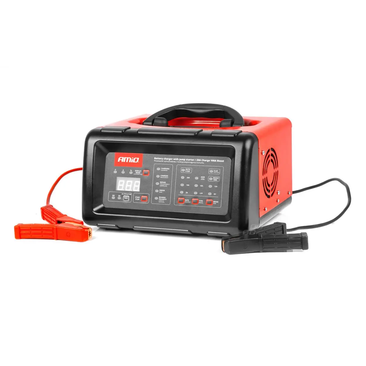 Nabíječka baterií 20A 6V 12V AMIO-04057