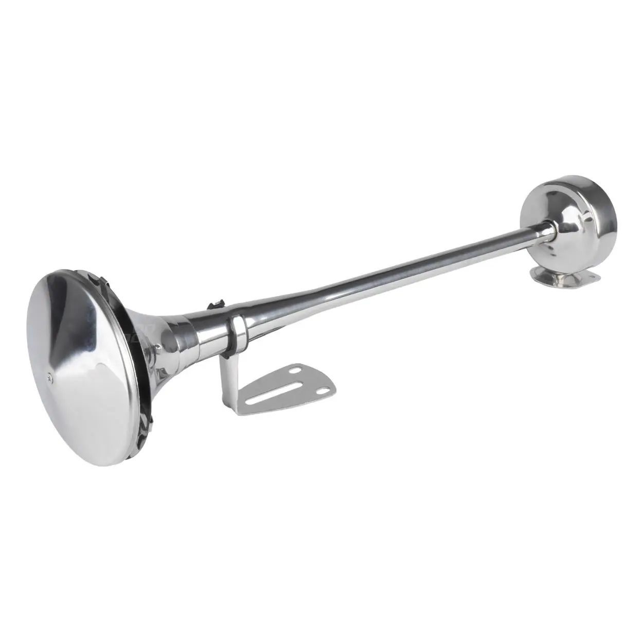 Zvuková signalizace klaksonu chrom 520 mm 12V 24V HighTone AMIO-04077
