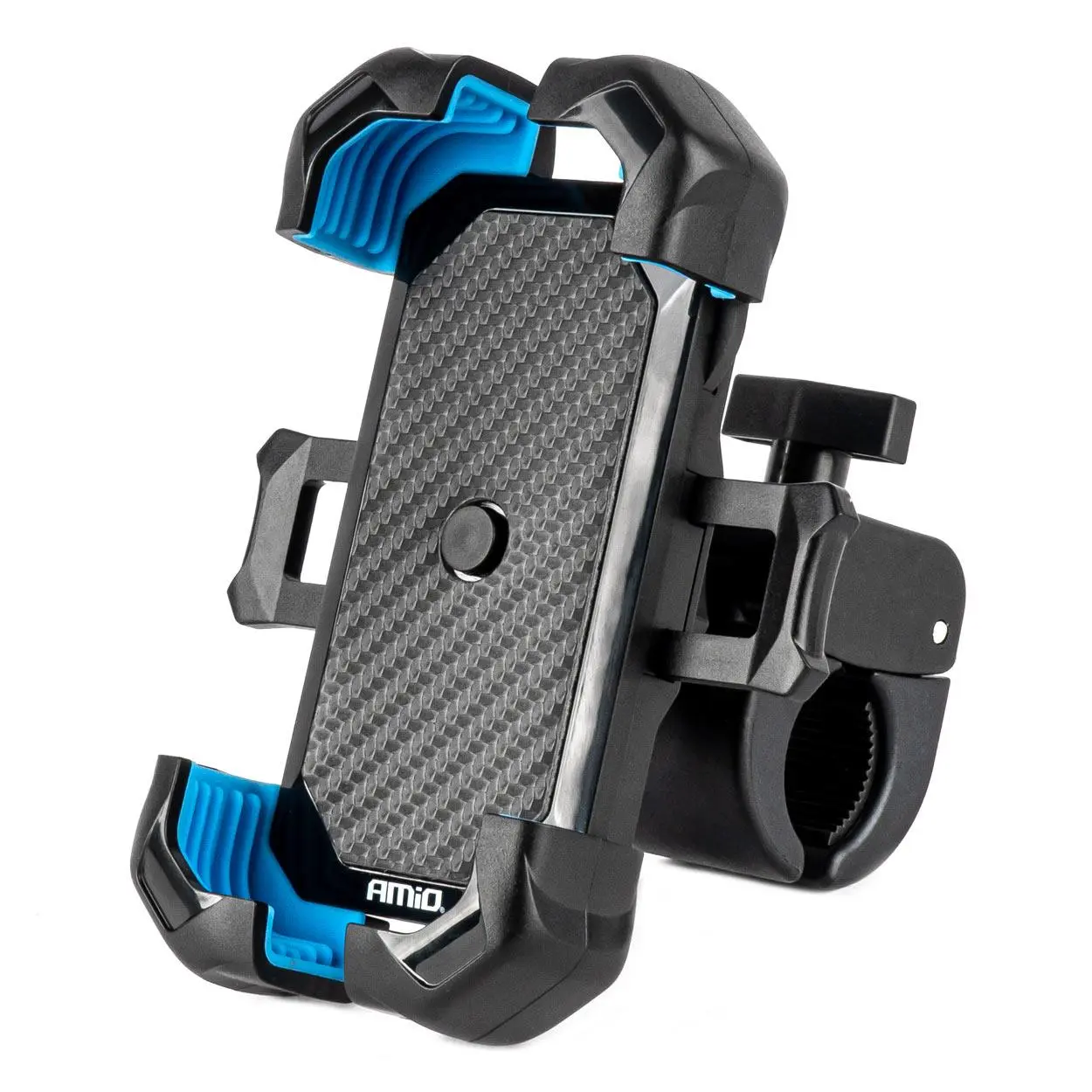 Držák telefonu na kola, motocykly, skútry, koloběžky otočný o 360° AMiO-04146