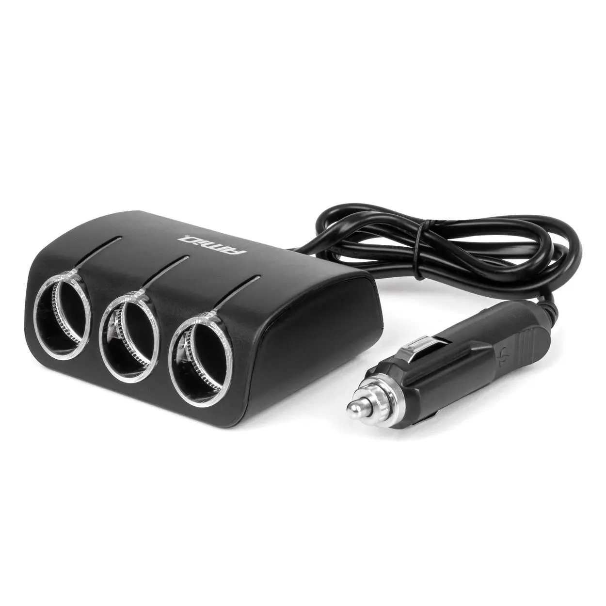 Prodlužovací zásuvka 12/24V 120W 80cm AMiO-04359