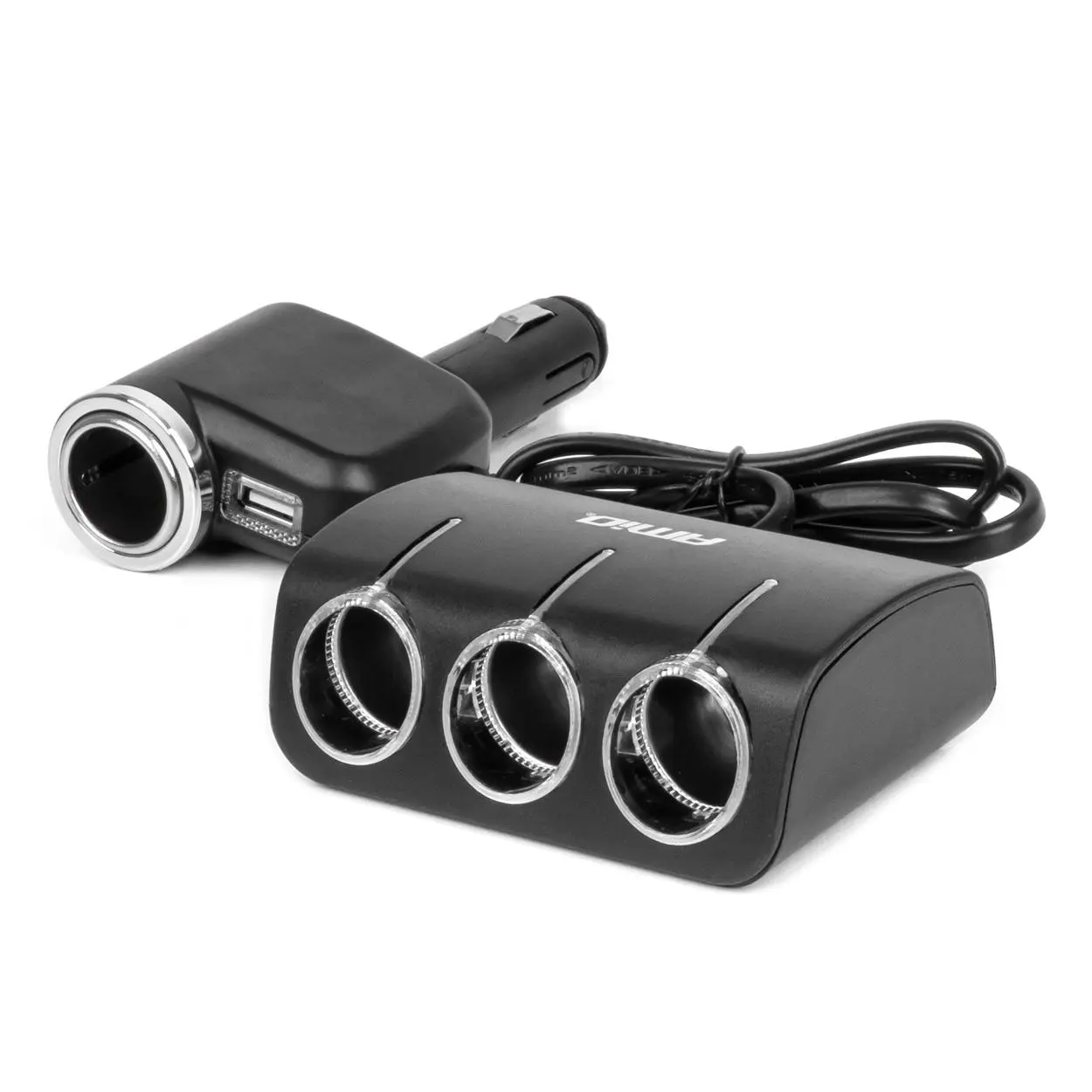 Prodlužovací zásuvka 12/24V 120W 80cm AMiO-04360