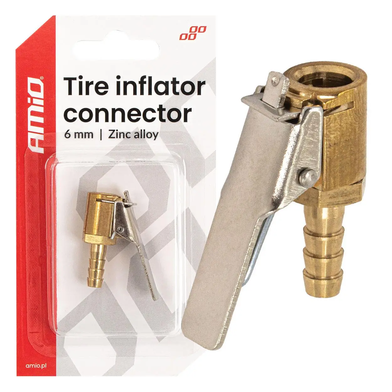 Adaptér kompresoru 6 mm AMiO-04493