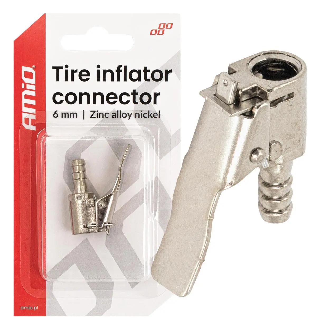 Adaptér kompresoru 6 mm AMiO-04495
