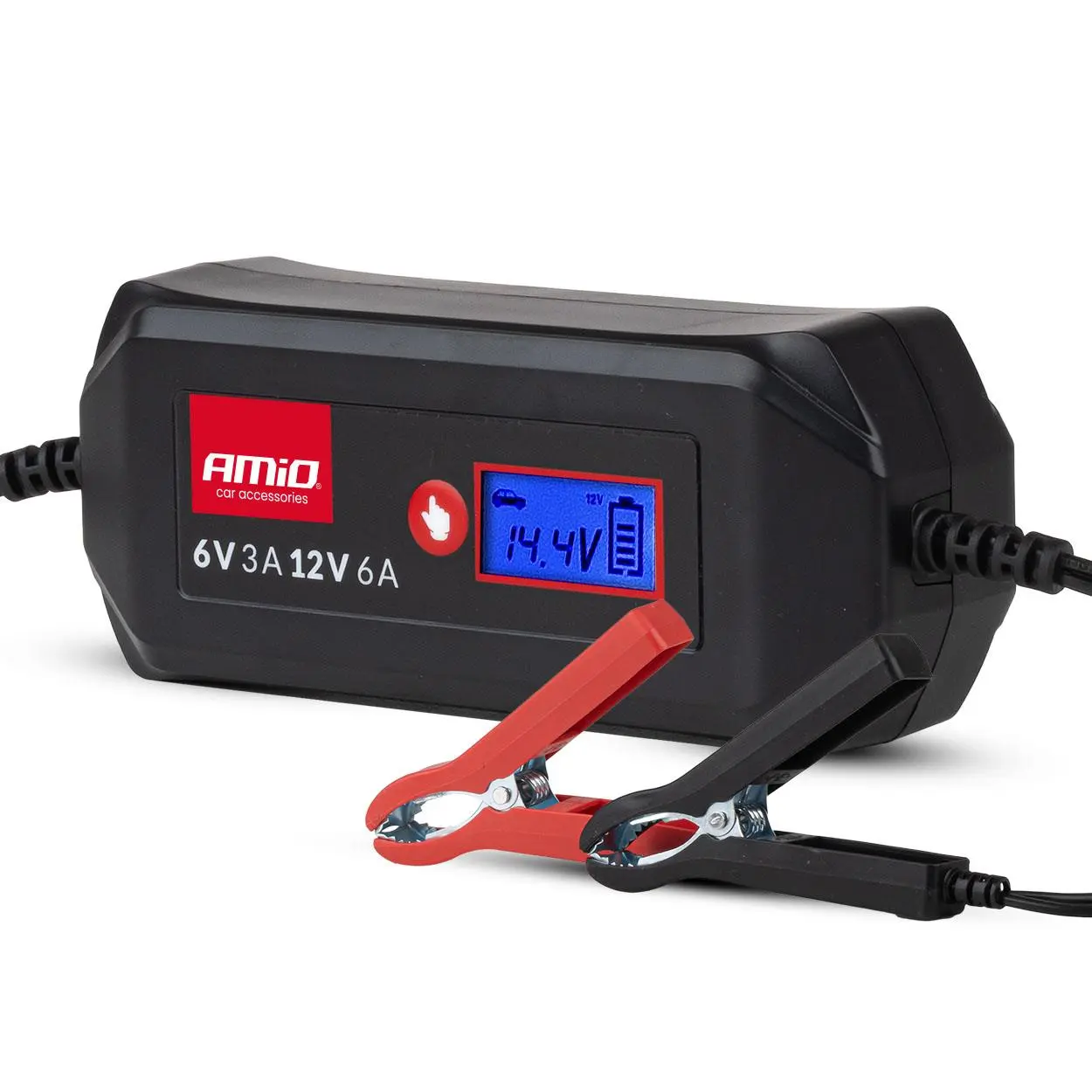 Nabíječka digitální STD GEL AGM WET MAX 6A 6/12V AMIO-04524