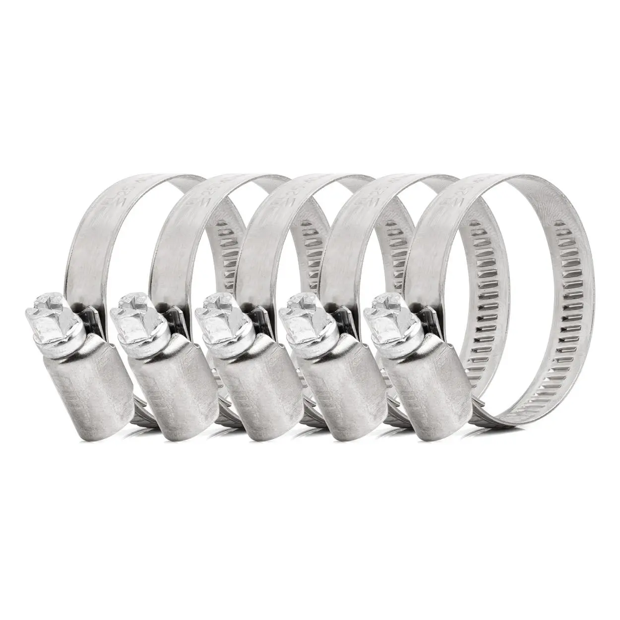 Spona na hadici 5 kusů 25-40mm/9mm W2 AMIO-04586
