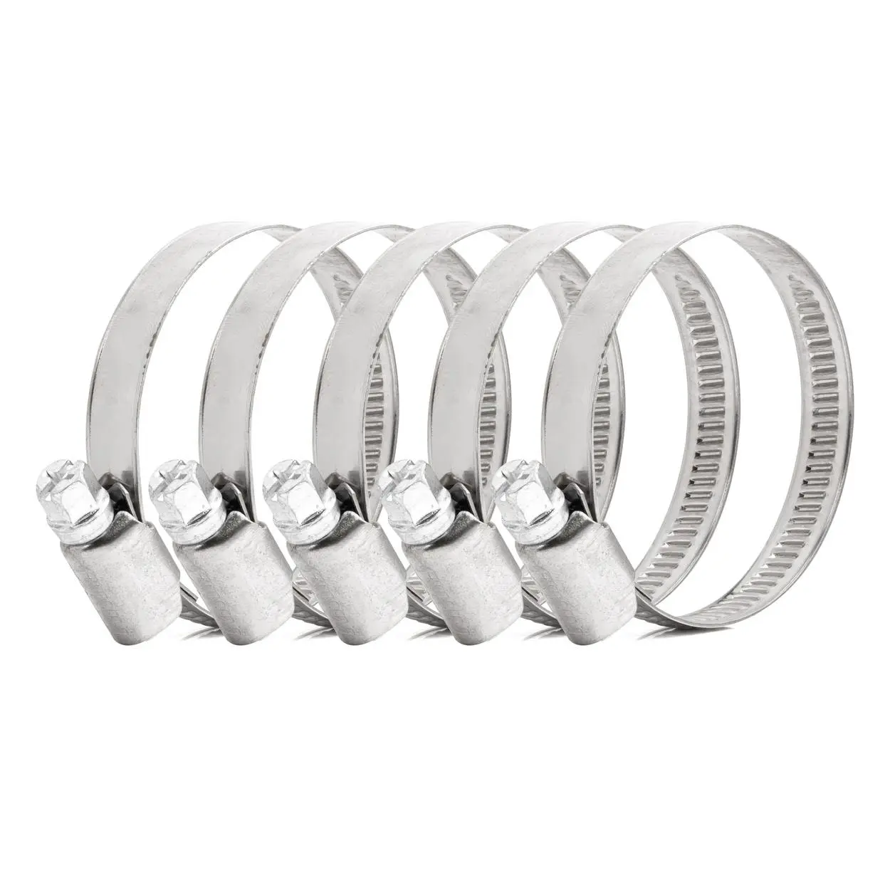 Spona na hadici 5 kusů 32-50mm/9mm W2 AMIO-04587
