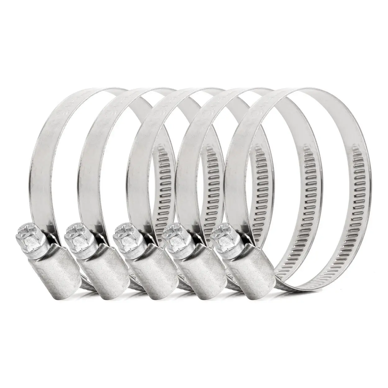 Spona na hadici 5 kusů 40-60mm/9mm W2 AMIO-04588