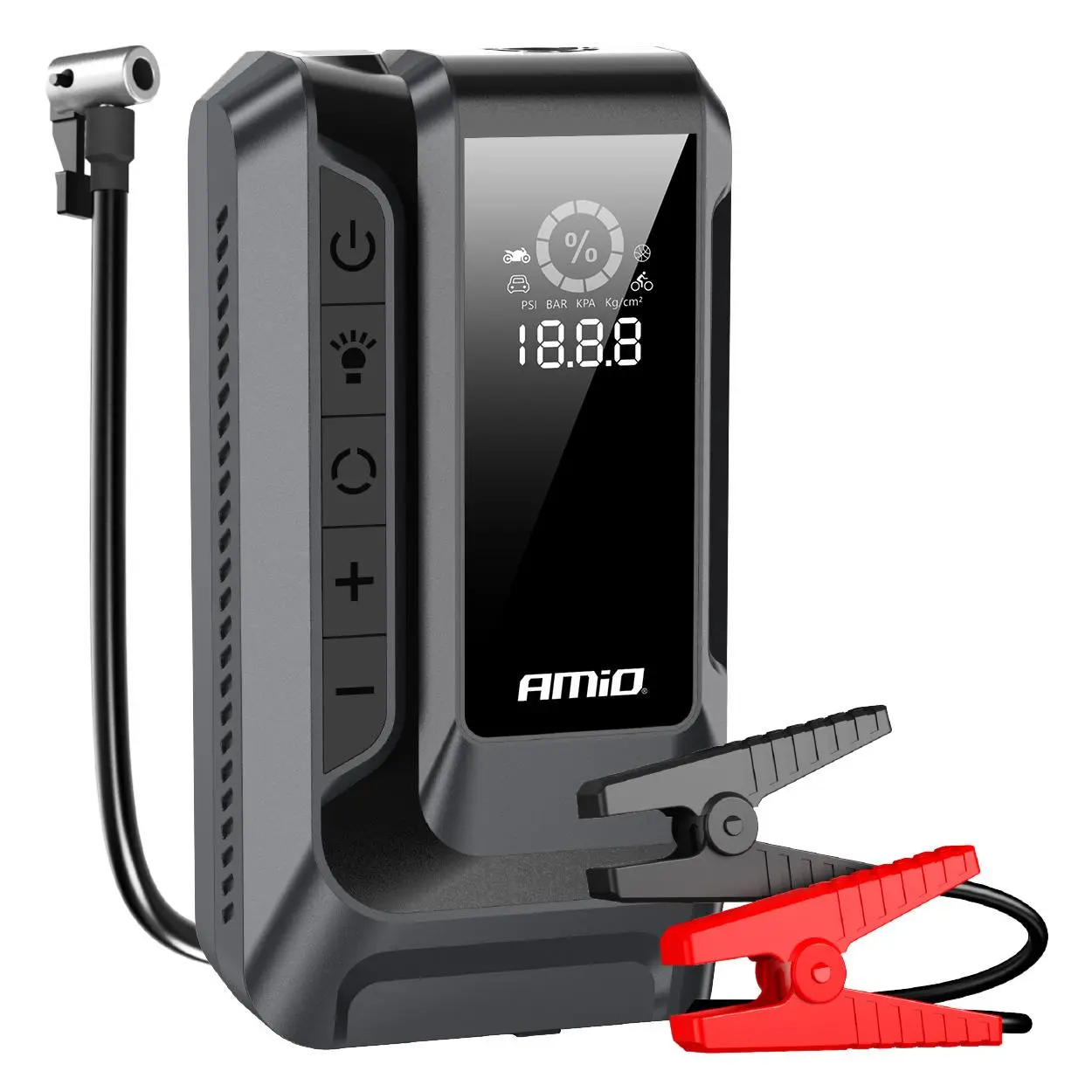 Startovací zařízení 4in1 12V 12Ah 1600A AMiO-04677
