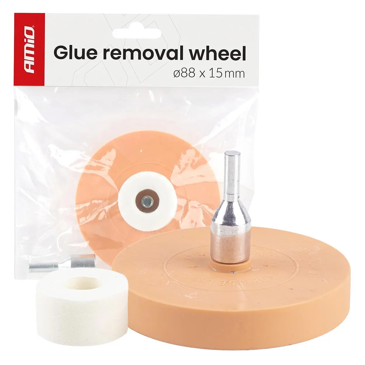 Kotouč na odstraňování lepidla 88 mm AMiO-04926