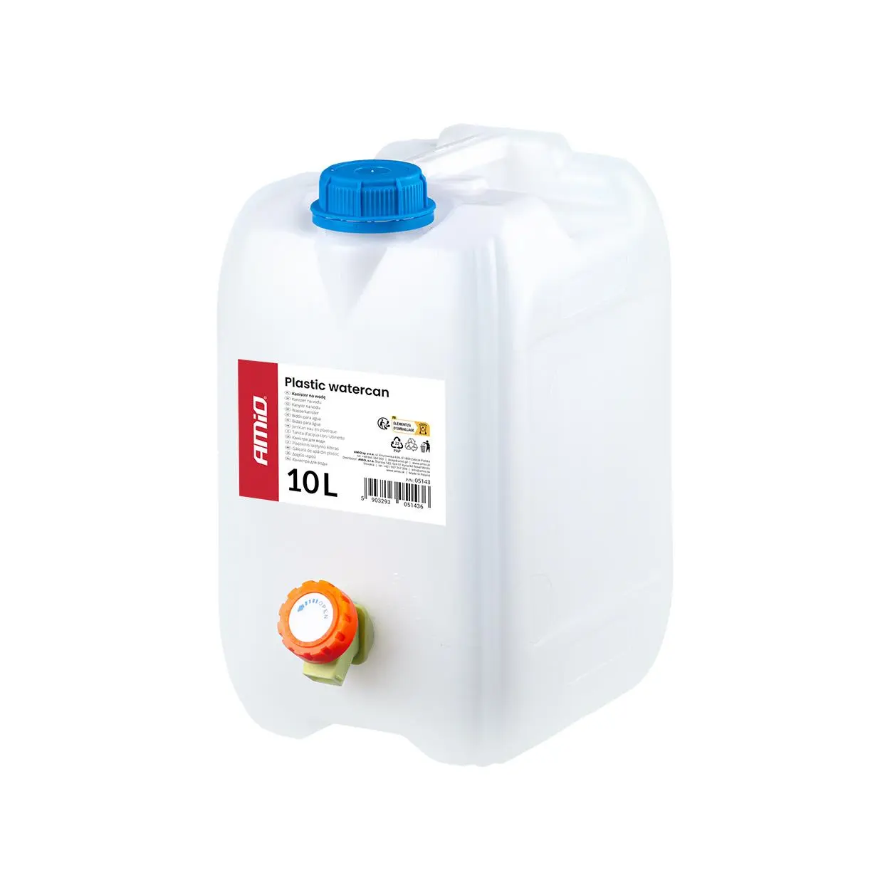 Kanister na vodu 10 l AMiO-05143