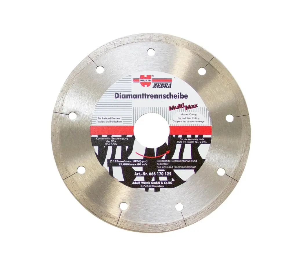 Diamantový řezný kotouč Multi Max 125 mm - 0666170125