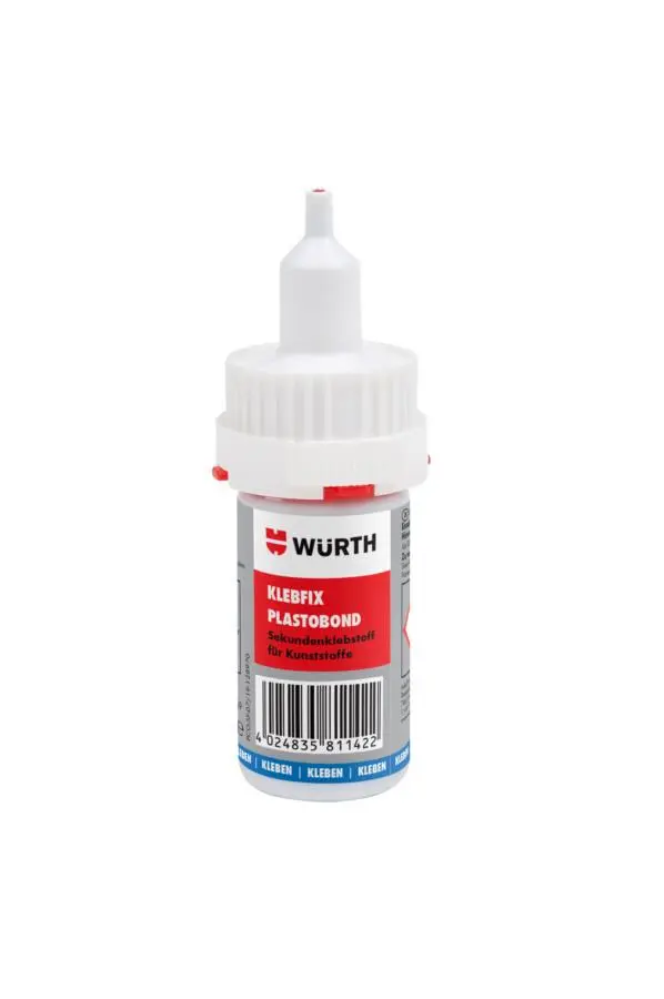 Sekundové lepidlo Klebfix PLASTOBOND 20g - 0893091