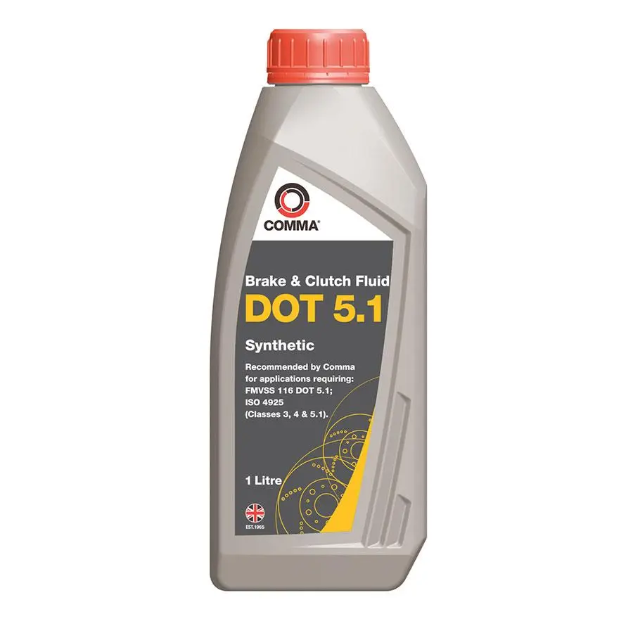 Brzdová kapalina Comma DOT 5.1 1L