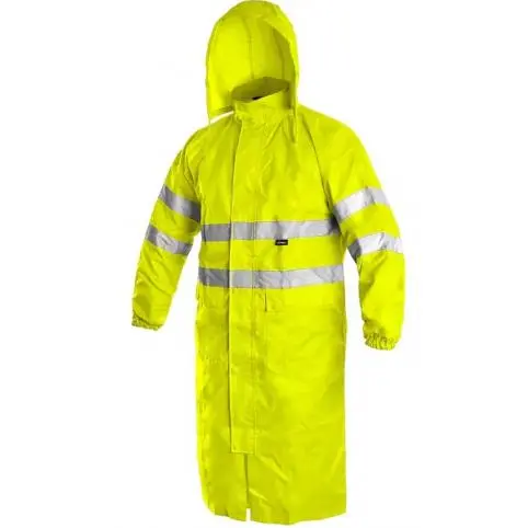 Výstražný plášť do deště BATH Hi-Vis, žlutý M