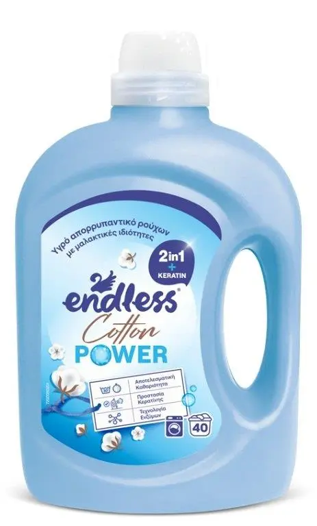 Endless tekutý prací prostředek 2 v 1, Cotton Power 2 l 1200420817