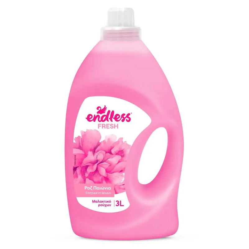 Endless Fresh, aviváž a změkčovadlo na oblečení, Pink Peony 3l