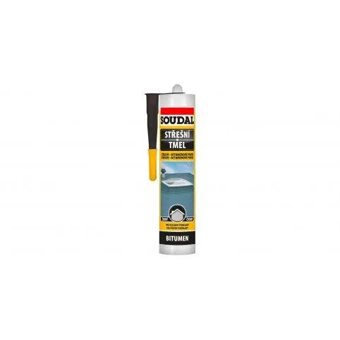 Střešní tmel 280ml, 280ml, černý, Soudal
