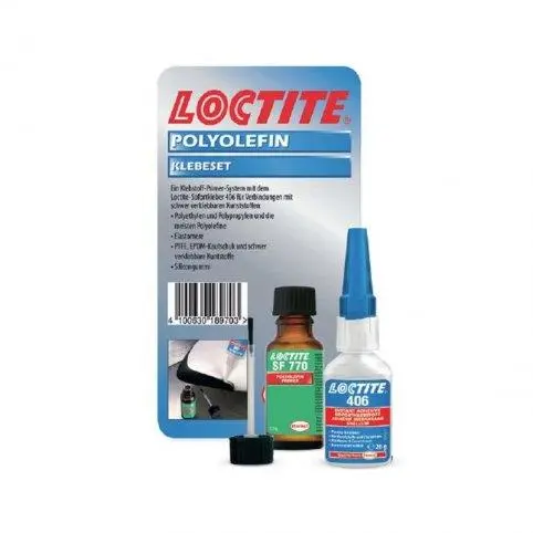 LOCTITE 406+770 dvoudílná sada na polyolefiny 20g+10g