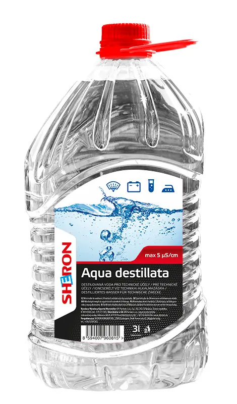 Aqua Destillata SHERON 3 lt PET