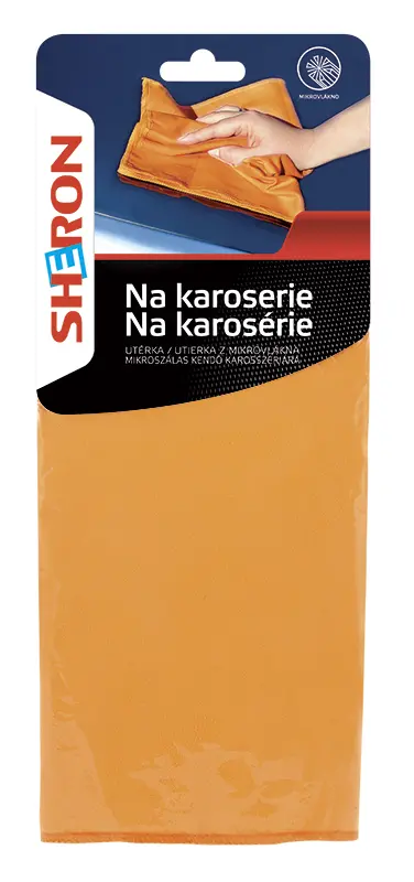 Utěrka z mikrovlákna na karoserie