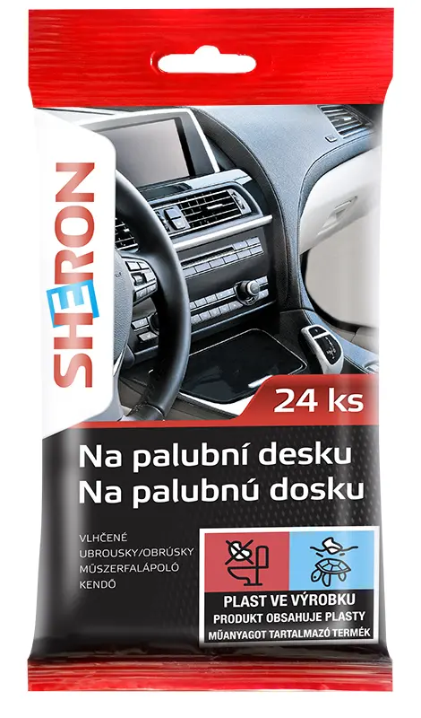 Ubrousky na palubní desku 24 ks