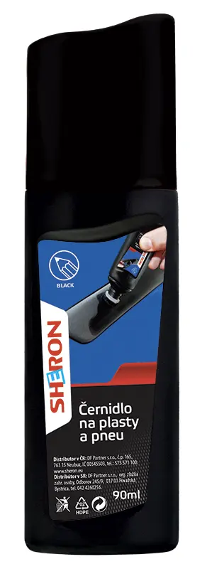 Černidlo na plasty a pneu 90 ml