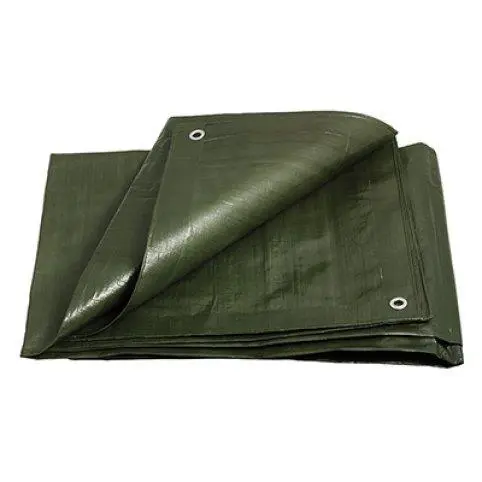 Plachta PE 4 x 6 m zelená Profi 200 g/m2