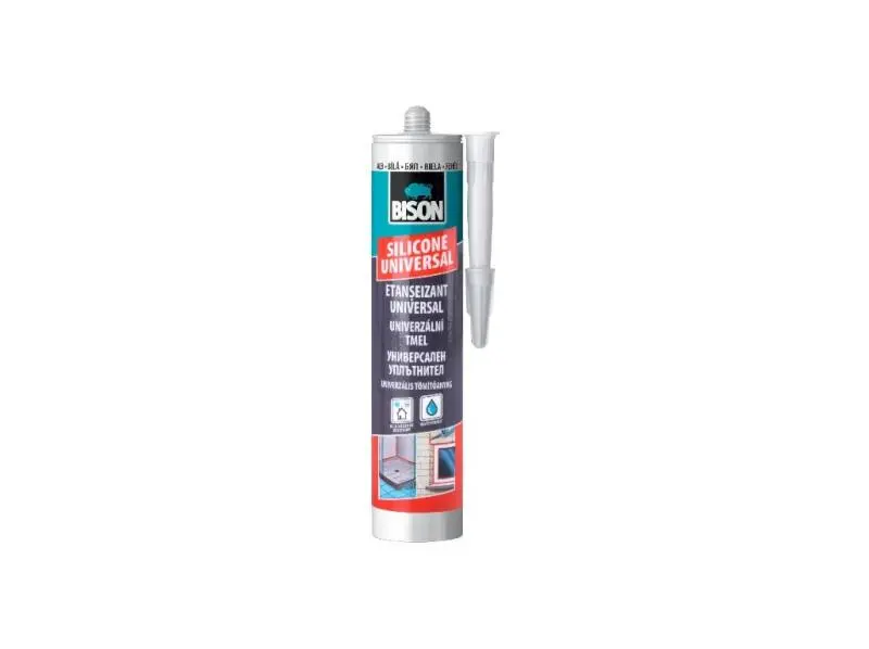 Silikon BISON univerzální bílý 280 ml 32197