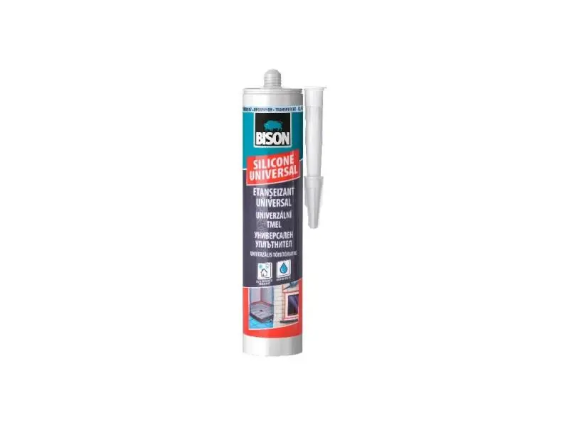 Univerzální silikon BISON čirý 280 ml 32198