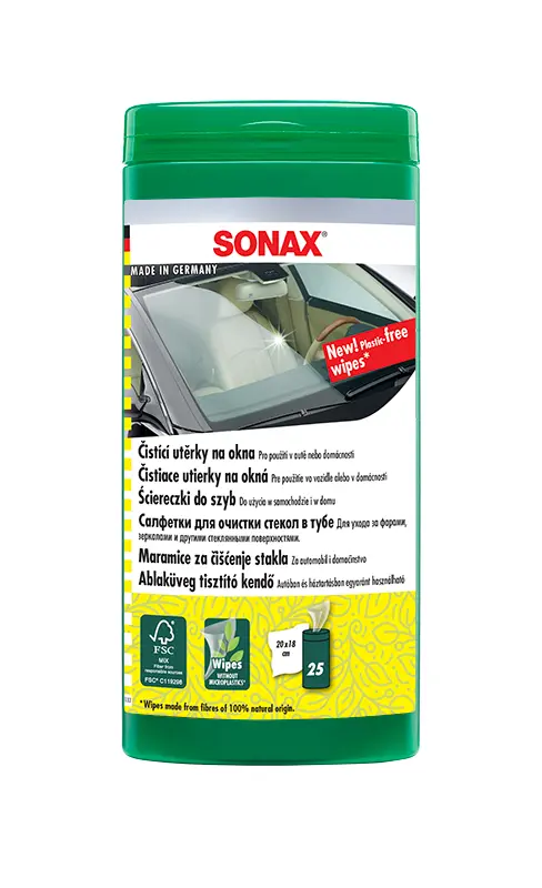 SONAX Čistící utěrky na okna 25 ks CZ/SK 3785150