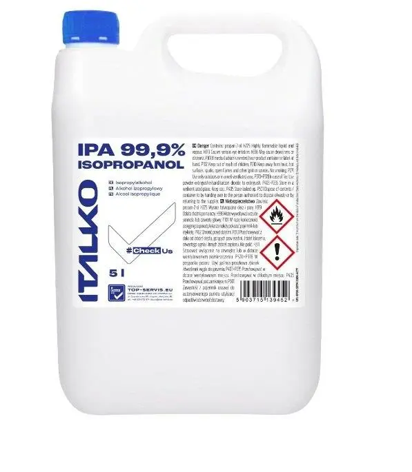 Izopropylalkohol 99,7% 5 l ITALKO 39452