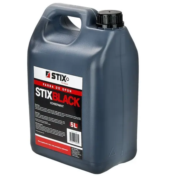Koncentrát černé barvy na pneumatiky 5L - Stix Black