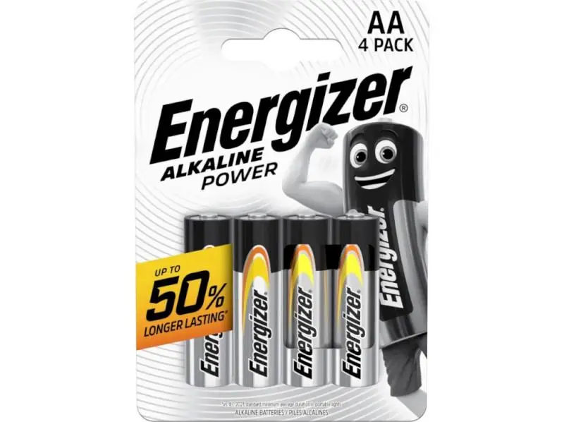 Baterie ENERGIZER Alkaline Power AA BP 4 46735 46735