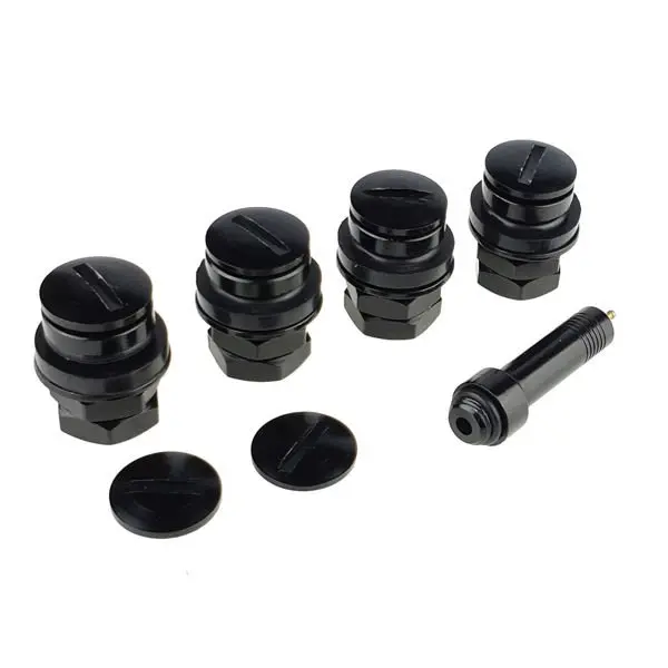 Černé skryté ventily pro Hliníkový disk Ø11,5 mm - Carbonado