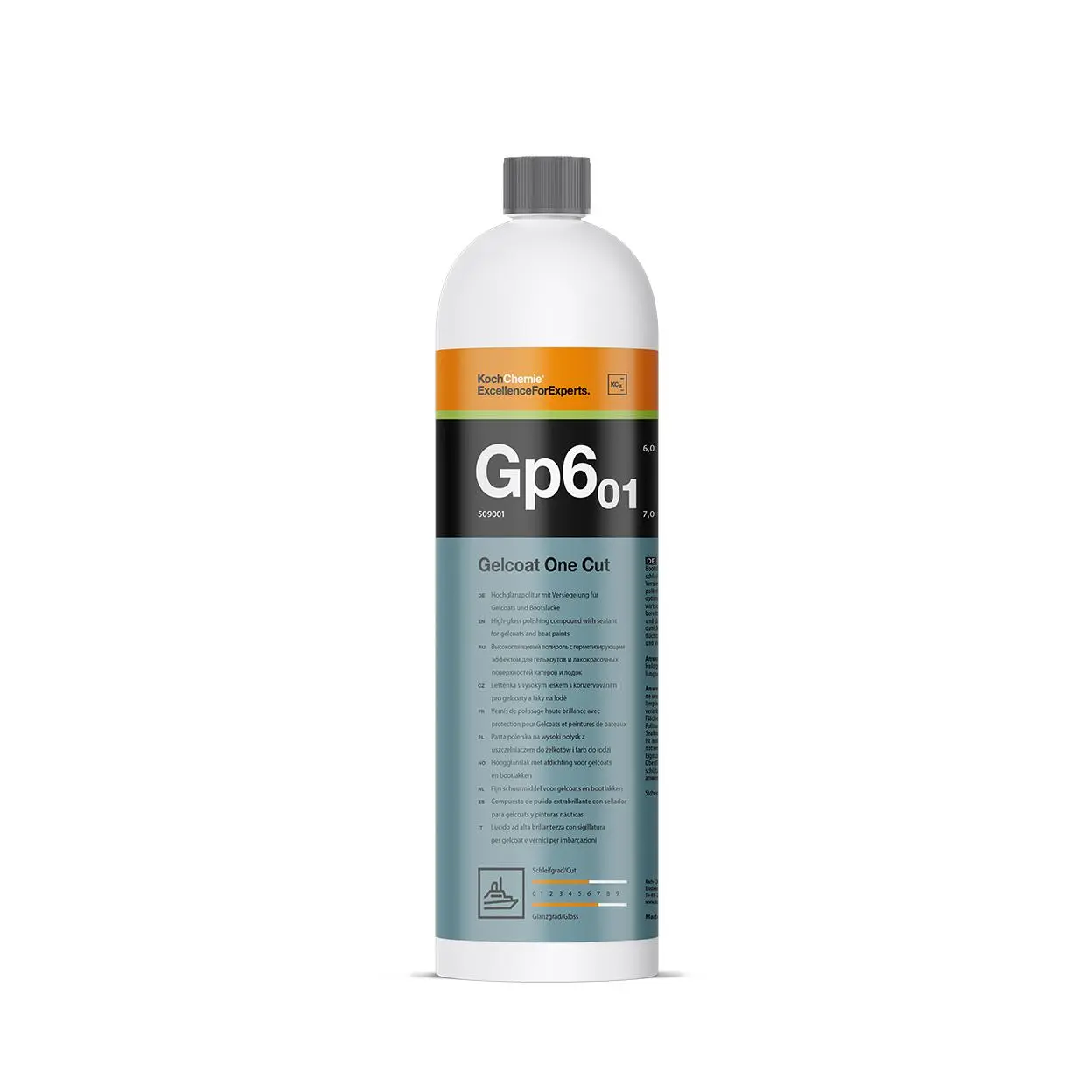 Gelcoat One Cut Gp6.01 - 1-Kroková leštící pasta pro gelcoaty a laky lodí 1L