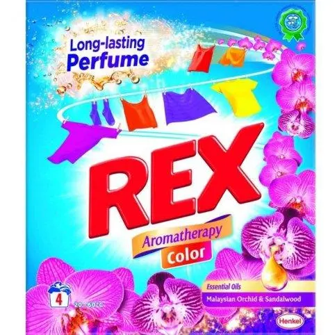 Prací prášek REX COLOR, 4 PD