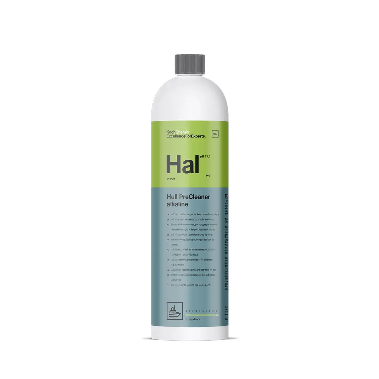 Hull Precleaner Alkaline (Hal) - Alkalický předumývač trupu lodí, paluby 1L