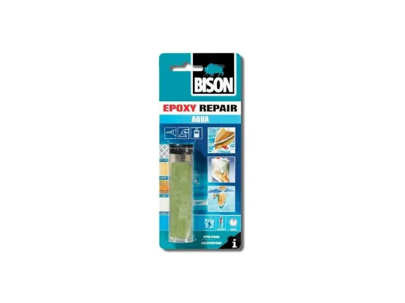 BISON Epoxy Repair Aqua plastelína na lepení vlhkých povrchů 56 g 5464