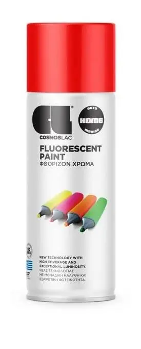 Fluorescenční barva růžová sprej 400 ml COSMOSLAC 54904