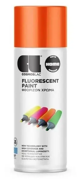 Fluorescenční barva oranžová sprej 400 ml COSMOSLAC 54914