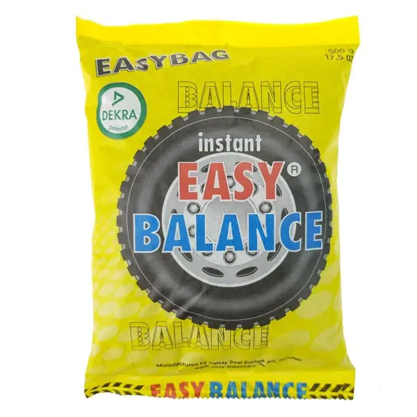 Easy Balance - Prášek na vyvažování kol 500 g, sáček - Bezpečnostní uzávěr