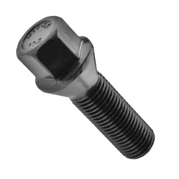 Černý Šroub na disk M14x1,5 35 mm Kužel