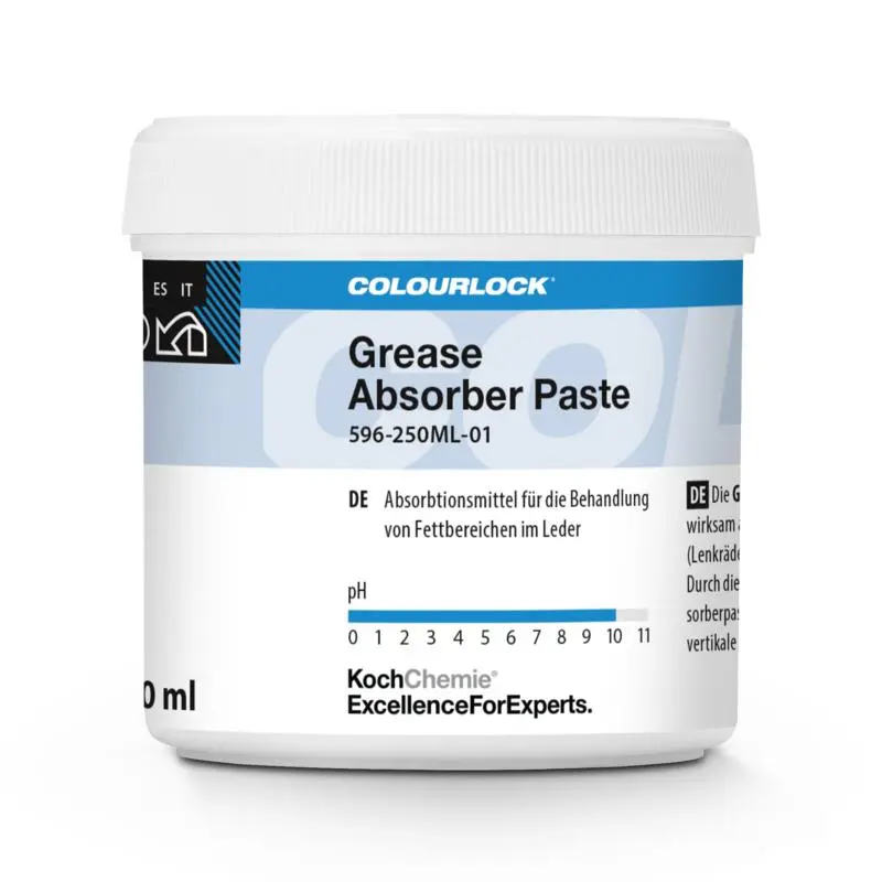 Absorbér tuku pasta Colourlock - na odstranění mastných skvrn z kůže 250ml 596-250ML-01