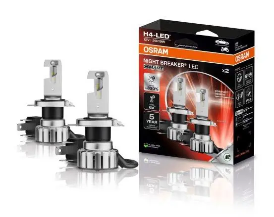NIGHT BREAKER LED SMART H4/H19 20W 12V OSRAM 64193DWNBSM-2HB 64193DWNBSM-2HB